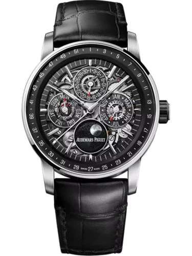 Audemars Piguet - 26443NB.OO.D002CR.01 CODE 11.59 Perpetual Calendar Openworked White Gold - Black Ceramic