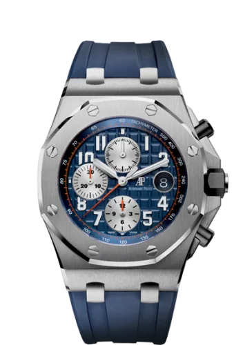 Audemars Piguet - 26470ST.OO.A027CA.01 Royal Oak Offshore 26470 Stainless Steel / Blue / Rubber