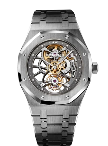 Audemars Piguet Audemars Piguet - 26511PT.OO.1220PT.01 Royal Oak Ultra Thin Tourbillon Openworked Platinum