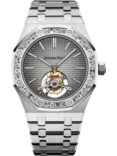 Audemars Piguet Audemars Piguet - 26516PT.ZZ.1220PT.01 Royal Oak Ultra Thin Tourbillon Platinum / Diamond