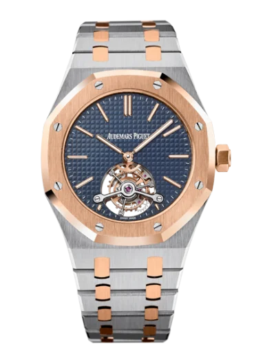 Audemars Piguet Audemars Piguet - 26517SR.OO.1220SR.01 Royal Oak Ultra Thin Tourbillon Stainless Steel / Pink Gold / Bucherer