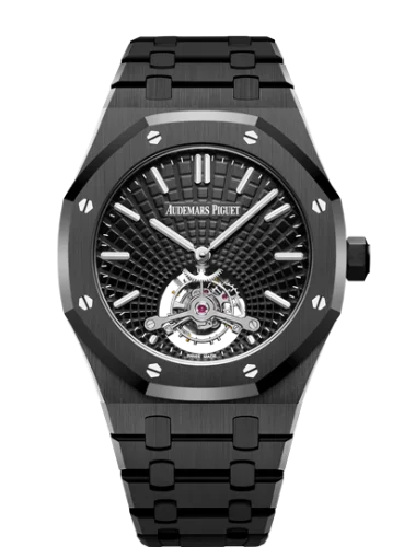 Audemars Piguet Audemars Piguet - 26522CE.OO.1225CE.01 Royal Oak Ultra Thin Tourbillon Ceramic / Black