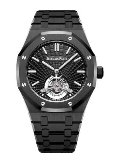 Audemars Piguet Audemars Piguet - 26522CE.OO.1225CE.01 Royal Oak Ultra Thin Tourbillon Ceramic / Black