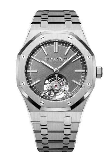 Audemars Piguet Audemars Piguet - 26530TI.OO.1220TI.01 Royal Oak Self-Winding Flying Tourbillon Titanium / Grey