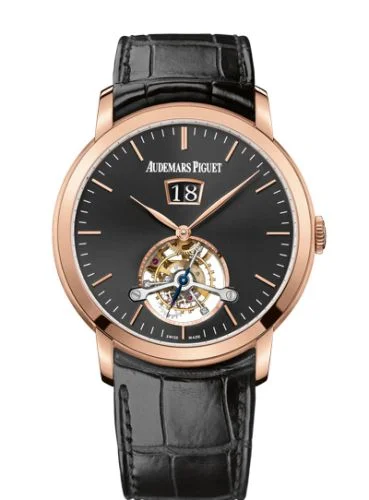 Audemars Piguet Jules Audemars Tourbillon Grande Date Pink Gold / Black