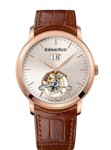 Audemars Piguet Audemars Piguet - 26559OR.OO.D088CR.01 Jules Audemars Tourbillon Grande Date Pink Gold / Silver