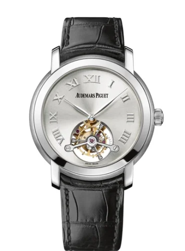 Audemars Piguet Audemars Piguet - 26561BC.OO.D002CR.01 Jules Audemars Tourbillon White Gold / Silver