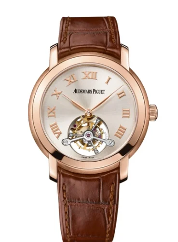 Audemars Piguet Audemars Piguet - 26561OR.OO.D088CR.01 Jules Audemars Tourbillon Pink Gold / Silver