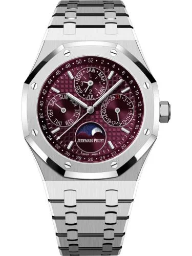 Audemars Piguet - 26574BC.OO.1220BC.01 Royal Oak Perpetual Calendar 41 White Gold / Purple