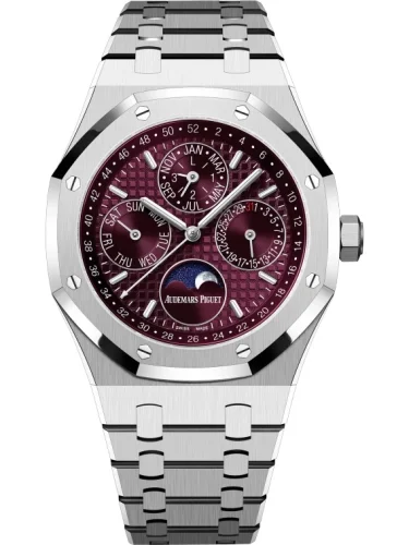 Audemars Piguet Audemars Piguet - 26574BC.OO.1220BC.01 Royal Oak Perpetual Calendar 41 White Gold / Purple