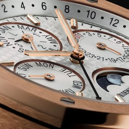 Audemars Piguet Audemars Piguet - 26574OR.OO.1220OR.01 Royal Oak Perpetual Calendar 41 Pink Gold / Silver