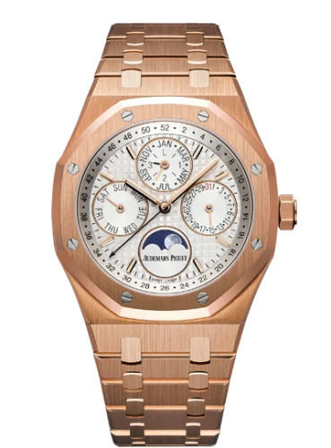 Audemars Piguet Audemars Piguet - 26574OR.OO.1220OR.01 Royal Oak Perpetual Calendar 41 Pink Gold / Silver