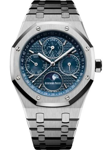 Audemars Piguet - 26574ST.OO.1220ST.02 Royal Oak Perpetual Calendar 41 Stainless Steel / Blue