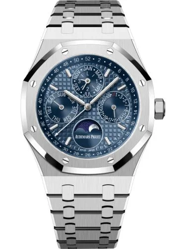 Audemars Piguet - 26574ST.OO.1220ST.03 Royal Oak Perpetual Calendar 41 Stainless Steel / Blue