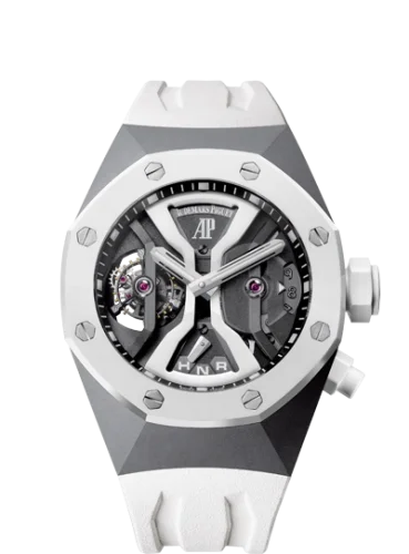Audemars Piguet Audemars Piguet - 26580IO.OO.D010CA.01 Royal Oak Concept 26580 GMT Tourbillon Titanium / White Ceramics