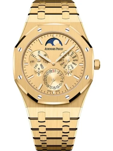 Audemars Piguet Audemars Piguet - 26586BA.OO.1240BA.99 Royal Oak Perpetual Calendar Ultra Yellow Gold / Champagne