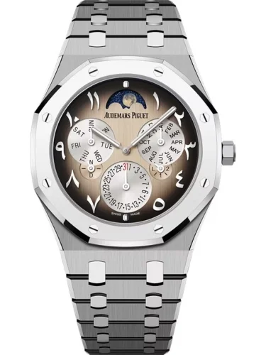 Audemars Piguet Audemars Piguet - 26586XT.OO.1240XT.99 Royal Oak Perpetual Calendar Ultra Titanium - BMG / Ivory - Eastern Arabic