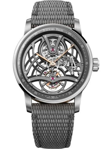 Audemars Piguet CODE 11.59 Tourbillon Openworked White Gold / Pink Gold / Grey