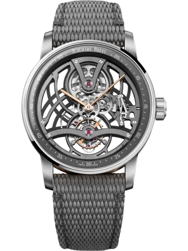 Audemars Piguet Audemars Piguet - 26600CR.OO.D009KB.01 CODE 11.59 Tourbillon Openworked White Gold / Pink Gold / Grey