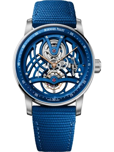 Audemars Piguet Audemars Piguet - 26600NB.OO.D346KB.01 CODE 11.59 Tourbillon Openworked White Gold / Blue Ceramic / Blue