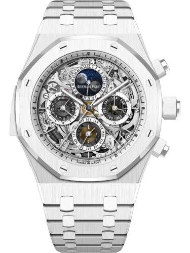 Audemars Piguet - 26605CB.OO.1248CB.01 Royal Oak Grande Complication Openworked White Ceramic