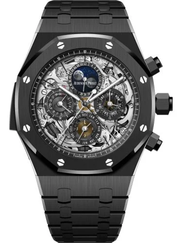 Audemars Piguet - 26605CE.OO.1248CE.01 Royal Oak Grande Complication Openworked Black Ceramic
