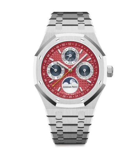 Audemars Piguet Audemars Piguet - 26607BC.OO.1220BC.01 Royal Oak Perpetual Calendar 41 White Gold / Red / Thailand
