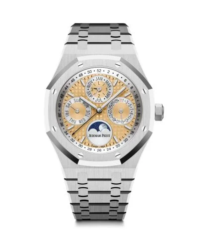 Audemars Piguet - 26611PT.OO.1220PT.01 Royal Oak Perpetual Calendar 41 Platinum / Salmon