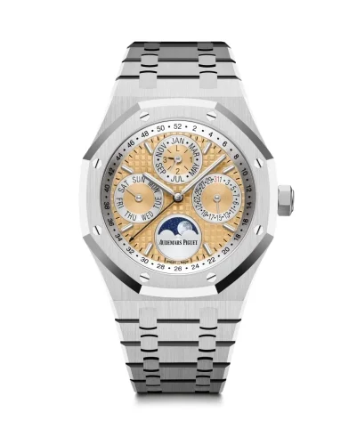 Audemars Piguet Audemars Piguet - 26611PT.OO.1220PT.01 Royal Oak Perpetual Calendar 41 Platinum / Salmon