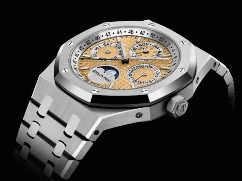 Audemars Piguet Audemars Piguet - 26611PT.OO.1220PT.01 Royal Oak Perpetual Calendar 41 Platinum / Salmon