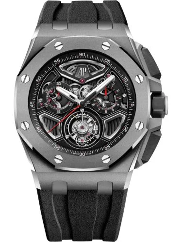 Audemars Piguet - 26622TI.GG.D002CA.01 Royal Oak Offshore Flying Tourbillon Chronograph Titanium