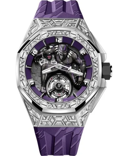 Audemars Piguet - 26623BC.GG.D077CA.01 Royal Oak Concept Black Panther Flying Tourbillon White Gold
