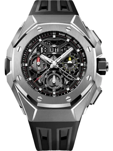 Audemars Piguet Audemars Piguet - 26650TI.OO.D013CA.01 Royal Oak Concept Split Second Chronograh GMT Large Date Titanium / Skeleton