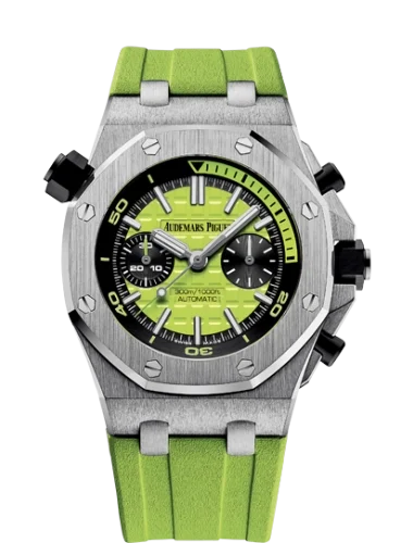 Audemars Piguet Audemars Piguet - 26703ST.OO.A038CA.01 Royal Oak Offshore Diver Chronograph Green