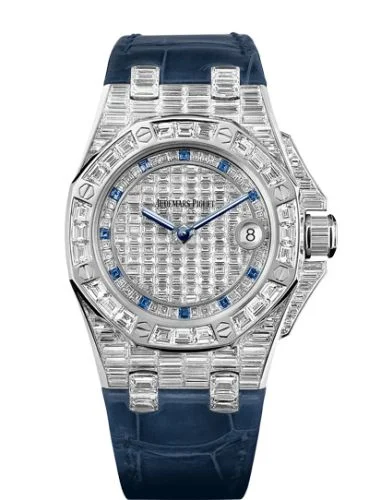 Audemars Piguet - 67543BC.ZZ.D023CR.01 Royal Oak OffShore 67543 Lady Quartz Sapphire Hour