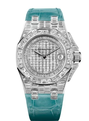 Audemars Piguet - 67543BC.ZZ.D314CR.01 Royal Oak OffShore 67543 Lady Quartz Emerald Hour