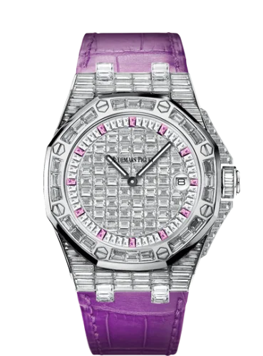 Audemars Piguet - 67543BC.ZZ.D606CR.01 Royal Oak OffShore 67543 Lady Quartz Sapphire Hour