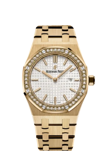 Audemars Piguet - 67651BA.ZZ.1261BA.01 Royal Oak 67651 Quartz Yellow Gold / Silver