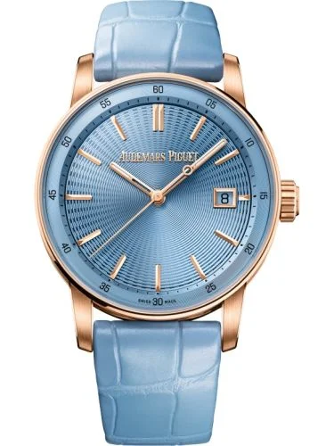 Audemars Piguet - 7410OR.OO.A344CR.01 CODE 11.59 Automatic 38 Pink Gold / Light Blue