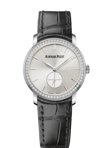 Audemars Piguet - 77239BC.ZZ.A002CR.01 Jules Audemars Small Seconds White Gold / Diamond / Silver