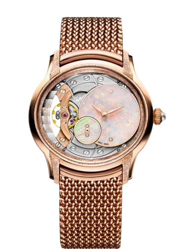 Audemars Piguet Audemars Piguet - 77244OR.GG.1272OR.01 Millenary Hand-wound Frosted White Gold / Opal / Bracelet