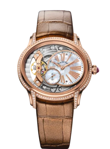 Audemars Piguet Audemars Piguet - 77247OR.ZZ.A812CR.01 Millenary Hand-wound Pink Gold / Mother of Pearl