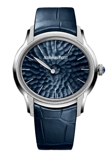 Audemars Piguet Audemars Piguet - 77266BC.GG.A326CR.01 Millenary Frosted Gold Philosophique White Gold / Blue