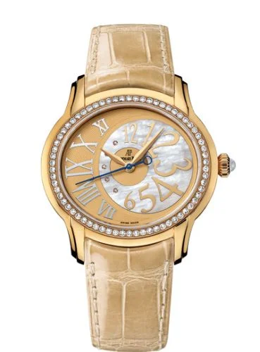Audemars Piguet - 77301BA.ZZ.D097CR.01 Millenary Self-Winding Yellow Gold / Beige