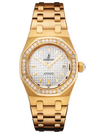 Audemars Piguet Audemars Piguet - 77321BA.ZZ.1230BA.01 Royal Oak Selfwinding 77321 Yellow Gold / Diamond / Silver / Bracelet