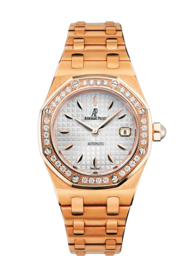 Audemars Piguet Royal Oak Selfwinding 77321 Pink Gold / Diamond / Silver / Bracelet