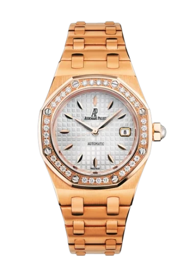 Audemars Piguet Audemars Piguet - 77321OR.ZZ.1230OR.01 Royal Oak Selfwinding 77321 Pink Gold / Diamond / Silver / Bracelet