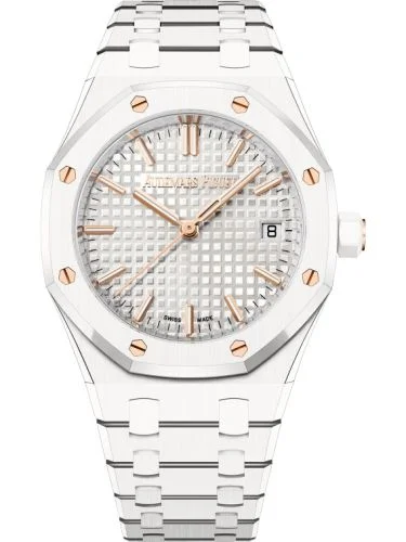 Audemars Piguet Royal Oak Selfwinding 34 White Ceramic / White