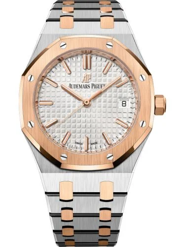 Audemars Piguet Royal Oak Selfwinding 34 Stainless Steel / Red Gold / Silver / Bracelet