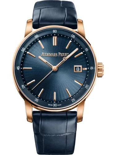 Audemars Piguet - 77410OR.OO.A342CR.01 CODE 11.59 Automatic 38 Pink Gold / Blue